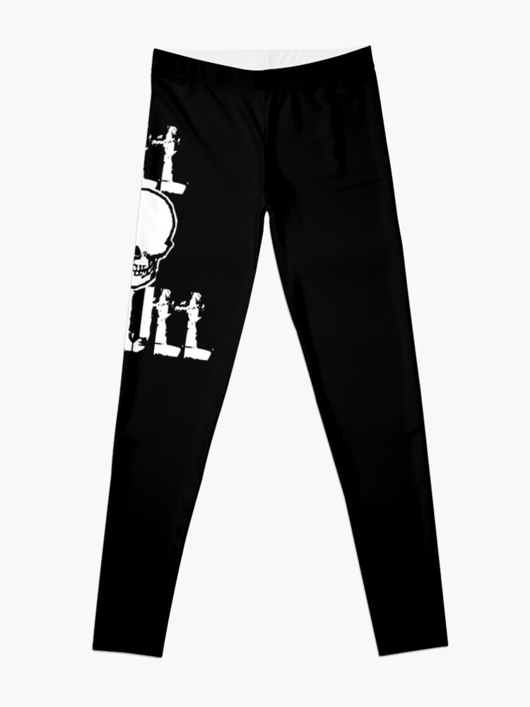 Alternate view of All Skull - The Dark Side Leggings
