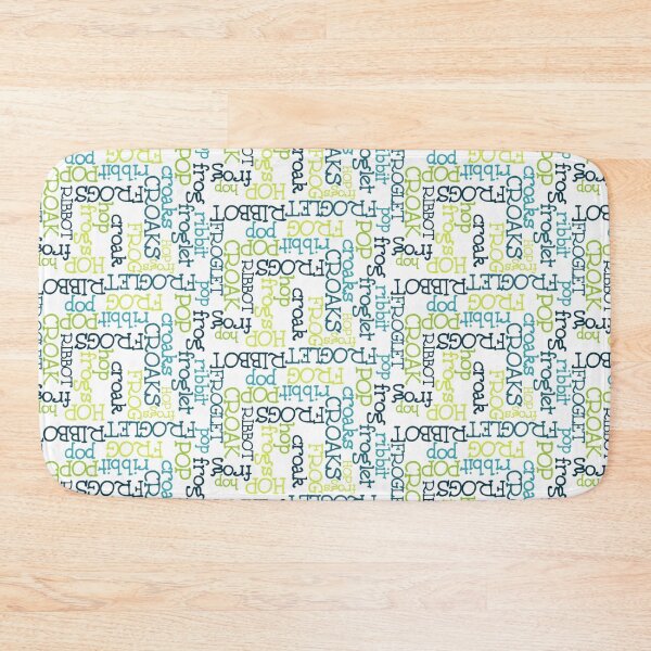 Item preview, Frogs just words! designed and sold by HeckaDoodleDo.