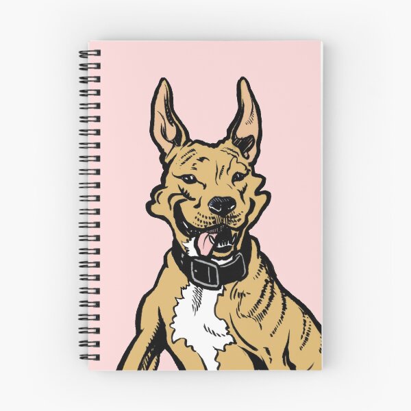 Aperçu de l'œuvre Chien Pitbull drôle créée et vendue par SakalDesign.