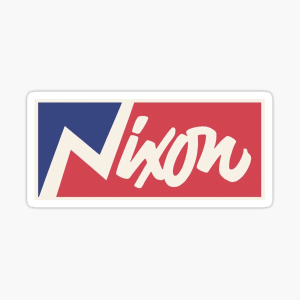 Vintage Nixon Sticker Sticker