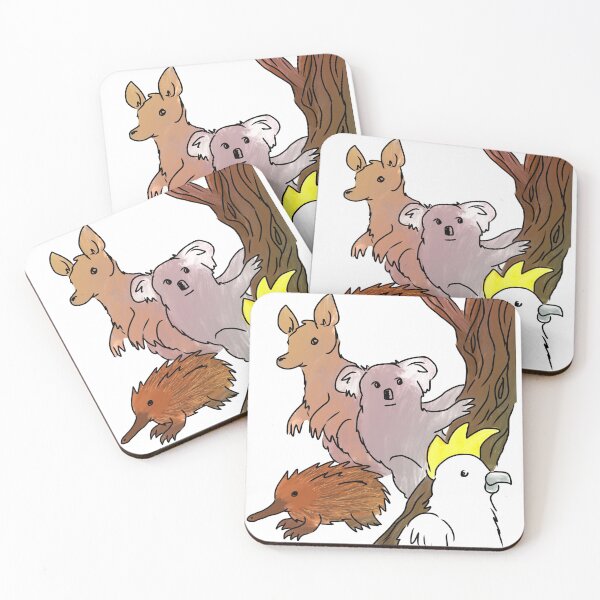 Item preview, Australian Animals Scene designed and sold by Brydenophyte.