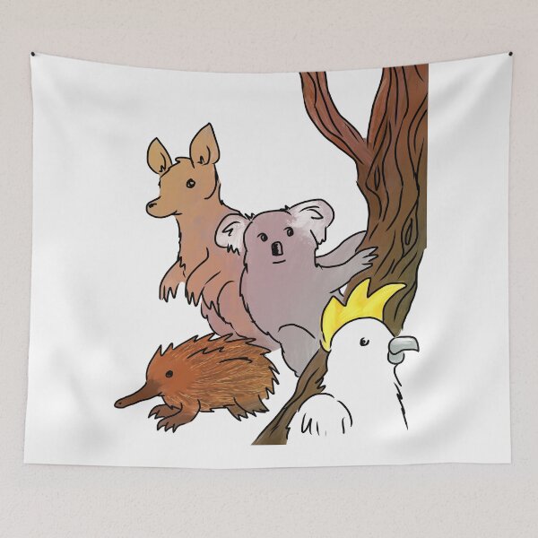 Item preview, Australian Animals Scene designed and sold by Brydenophyte.