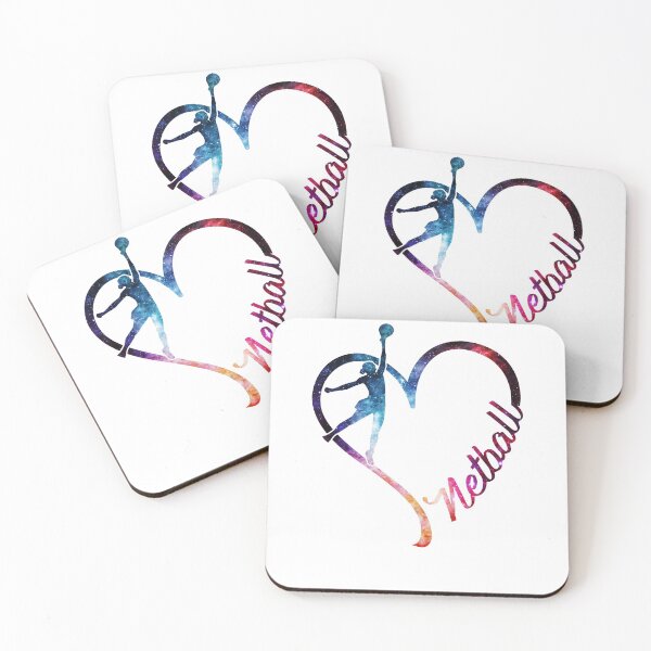 Item preview, Galaxy Netball heart designed and sold by PatrickRobbin.