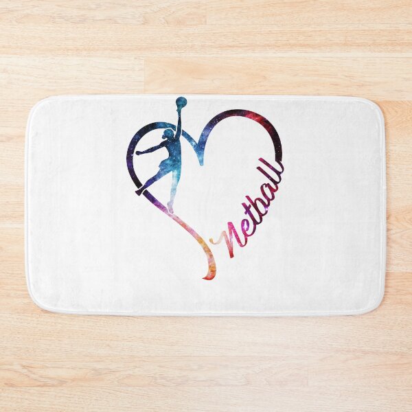 Item preview, Galaxy Netball heart designed and sold by PatrickRobbin.