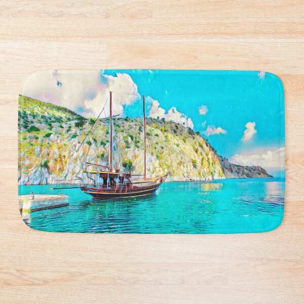 Item preview, Summer in Kos designed and sold by Sofia-Draws.