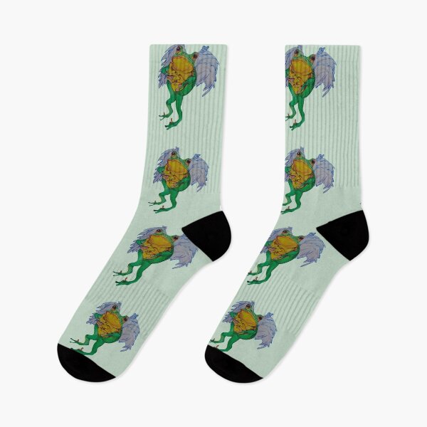Item preview, Frog is Dreaming to Fly designed and sold by MariaSibireva.