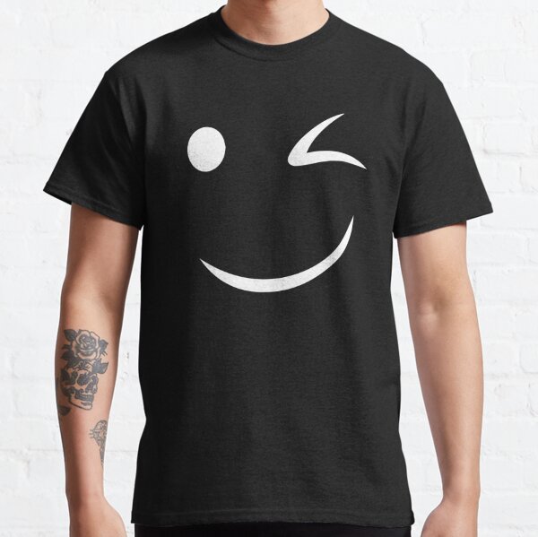 Wink Smile Mens Adult Humor Graphic Novelty Sarcastic Funny T Shirt,Camiseta divertida Classic T-Shirt