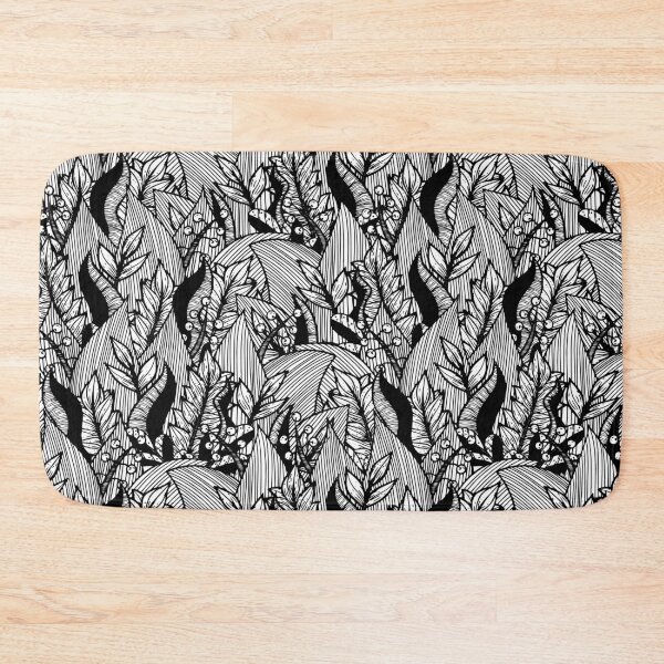 Item preview, Beautiful Line Art Leaf Illustration as a Seamless Pattern designed and sold by ZaryaKiqo.