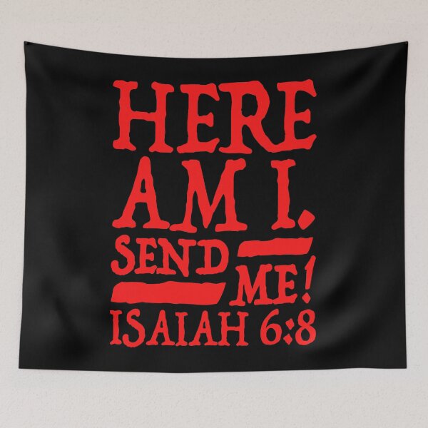 Item preview, Isaiah 6:8 Send Me! designed and sold by plushism.