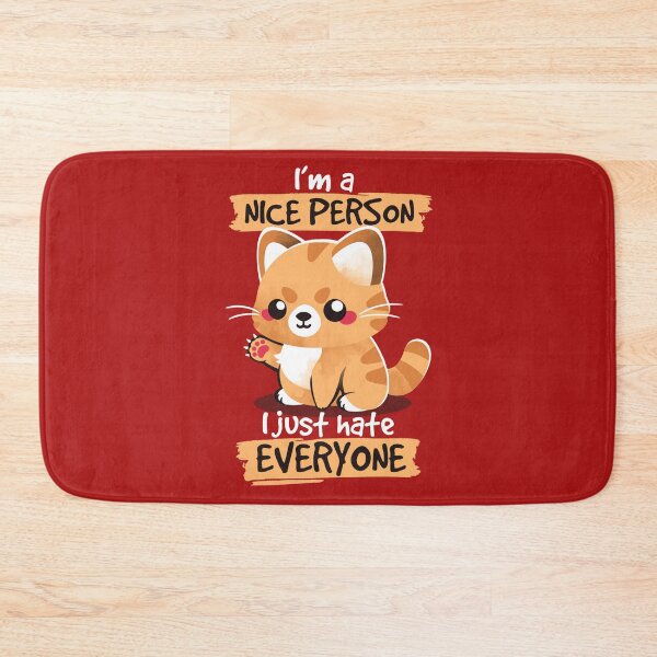 Item preview, Cat not a people person designed and sold by NemiMakeit.