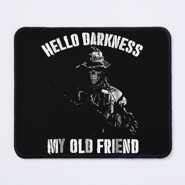Item preview, Hello Darkness My Old Friend Veteran Skull designed and sold by NathanWilso.