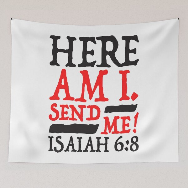 Item preview, Isaiah 6:8 Send Me! designed and sold by plushism.