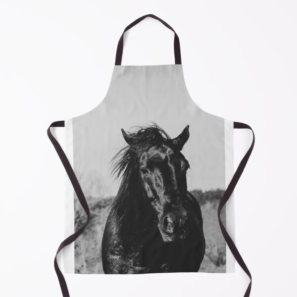 Item preview, Black and White Horse Head designed and sold by ElanUlv.