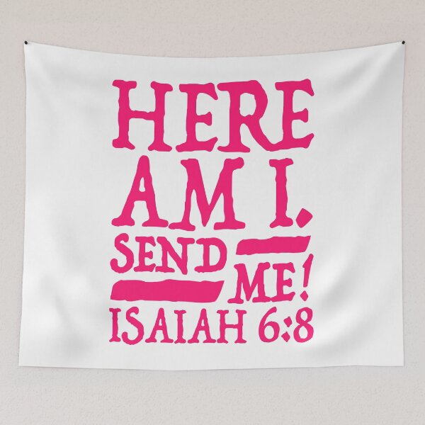 Item preview, Isaiah 6:8 Send Me! designed and sold by plushism.