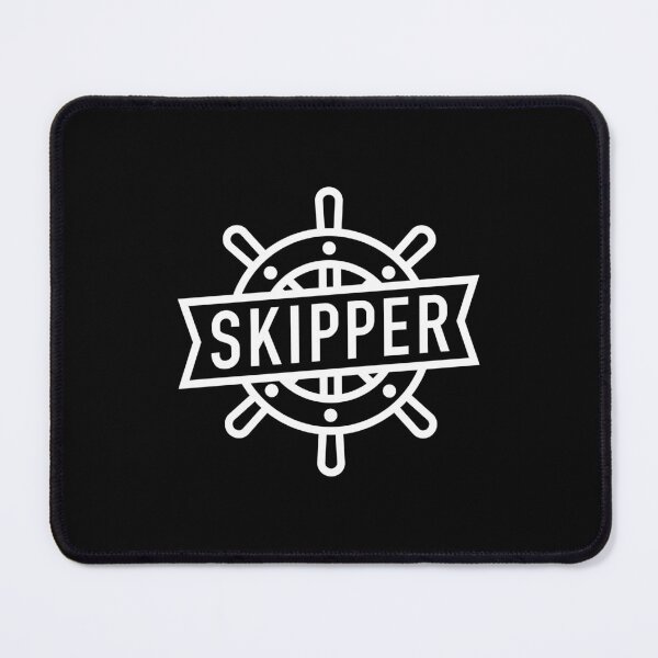 Item preview, SKIPPER STEERING WHEEL, BLACK AND WHITE, BY SUBGIRL designed and sold by SUBGIRL.