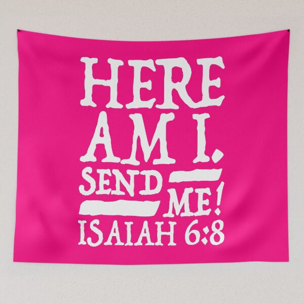 Item preview, Isaiah 6:8 Send Me! designed and sold by plushism.