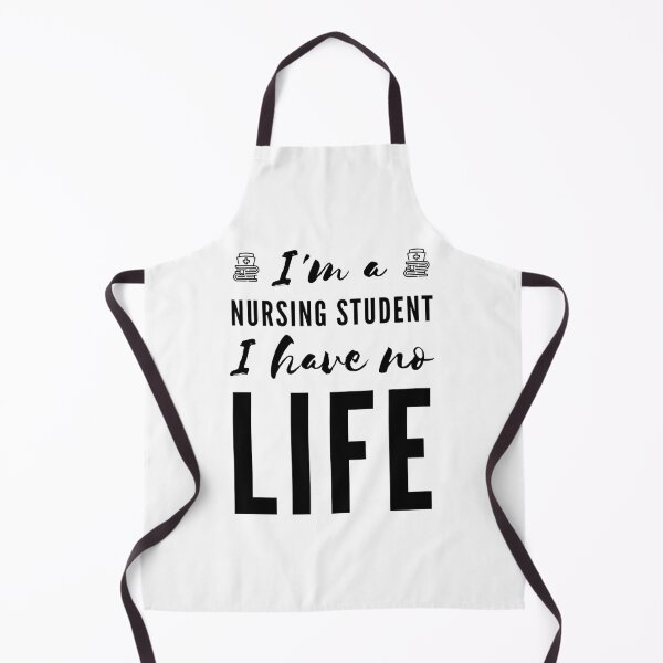 Item preview, I'm a Nursing Student I Have No Life (Black) designed and sold by charqui.