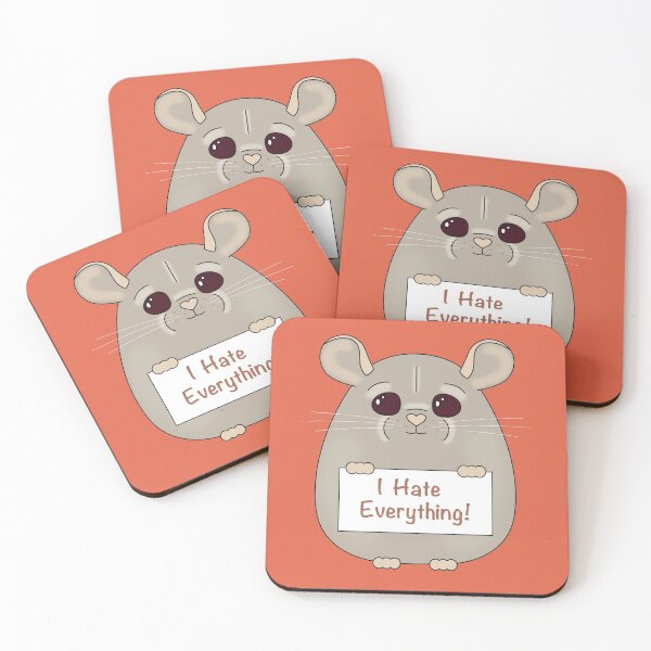 Item preview, I Hate Everything! designed and sold by MoonlightGems.