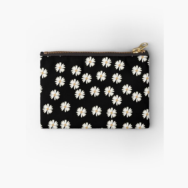 Item preview, Daisies vintage floral black designed and sold by DesignsbyBloom.
