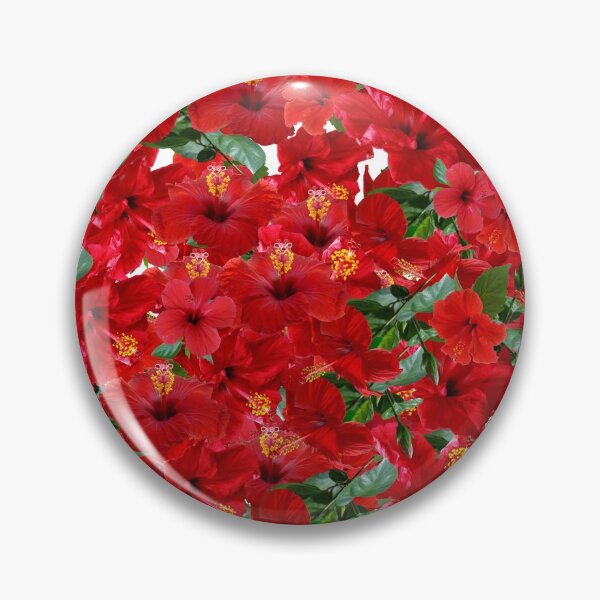 Item preview, Red Hibiscus flower designed and sold by Madadesign.