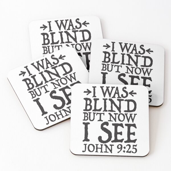 Item preview, John 9:25 I SEE designed and sold by plushism.