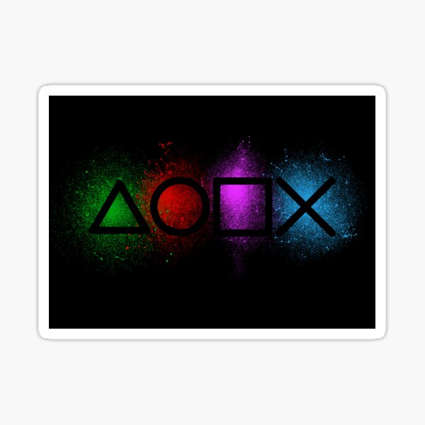 Vista previa del artículo con la obra «Póster Botones del controlador», diseñado y vendido por My Digital Mind.
