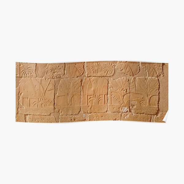 Ancient Egyptian Temple, Punt Poster