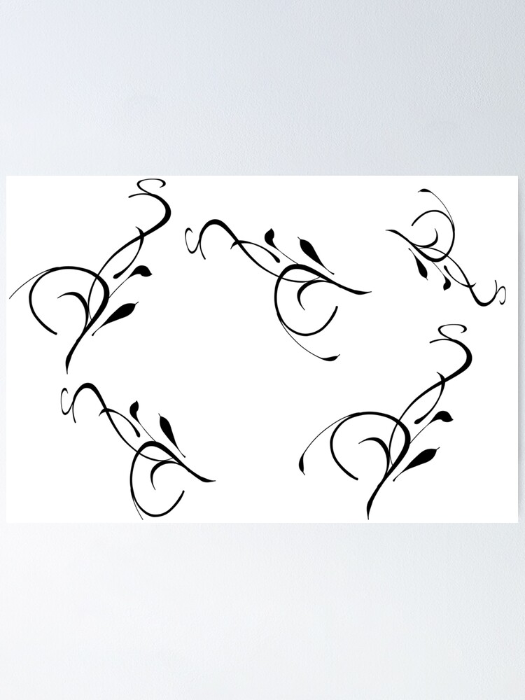 Set of Tribal Tattoos Elements in Black Color for Design, Stock Vector -  Illustration of ornate, element: 94869616