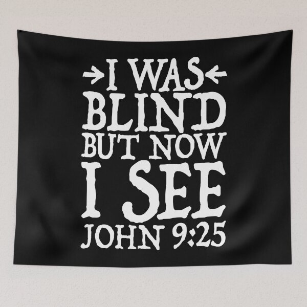 Item preview, John 9:25 I SEE designed and sold by plushism.
