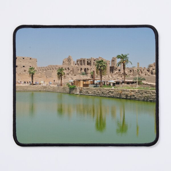 The Sacred Lake of Karnak Temple, Egypt Mouse Pad