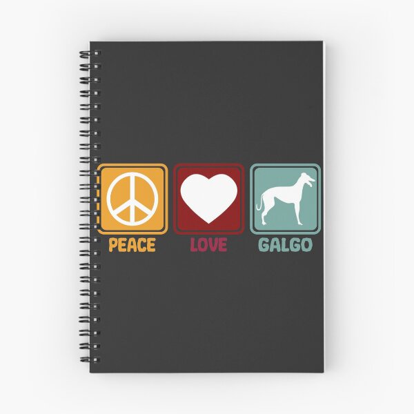 Item preview, Galgo Espanol Greyhound Peace Love designed and sold by richter74.