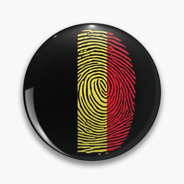 Item preview, Flag Of Belgium Fingerprint Identity Belgium Is In My DNA Gear designed and sold by DynamicDesign.