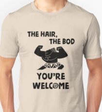 Das Haar, der Bod Sie sind von Last Petal Tees willkommen Unisex T-Shirt