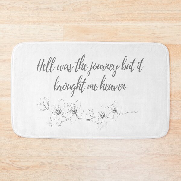 Item preview, Invisible String Hell was the journey but it brought me heaven designed and sold by Simi2020.