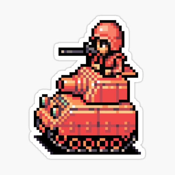 Aperçu de l'œuvre Orange Star Advance War Pixel Art créée et vendue par AustraliaAbove.