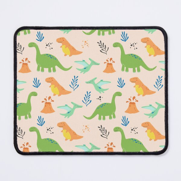 Item preview, Cute Orange and Green Dinosaur Pattern designed and sold by cgroenewald.