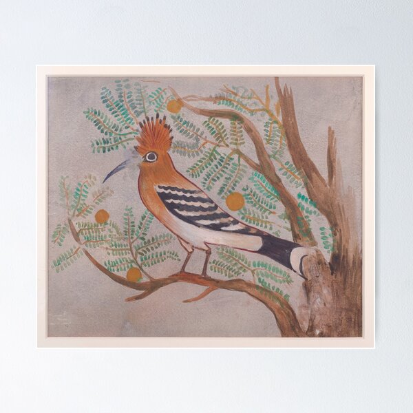 Item preview, Ancient Egyptian Hoopoe bird in an acacia tree designed and sold by The Egypt Exploration Society.