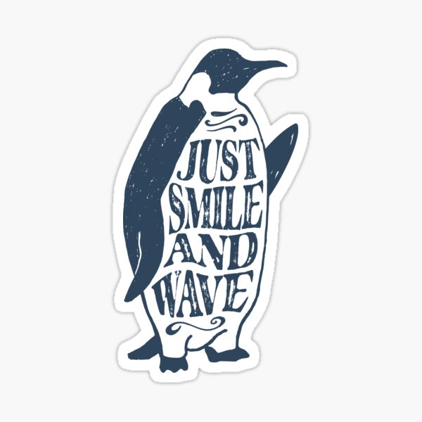 Item preview, Just Smile and Wave designed and sold by Obsesie.