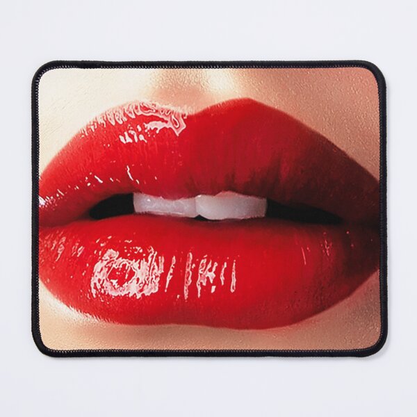Item preview, Shiny Red Pouty Lips. designed and sold by cgroenewald.