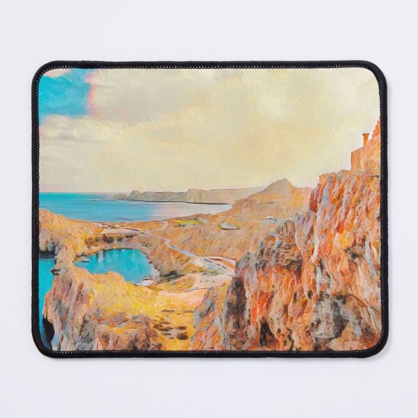 Item preview, Rhodes Vintage Travel designed and sold by Sofia-Draws.