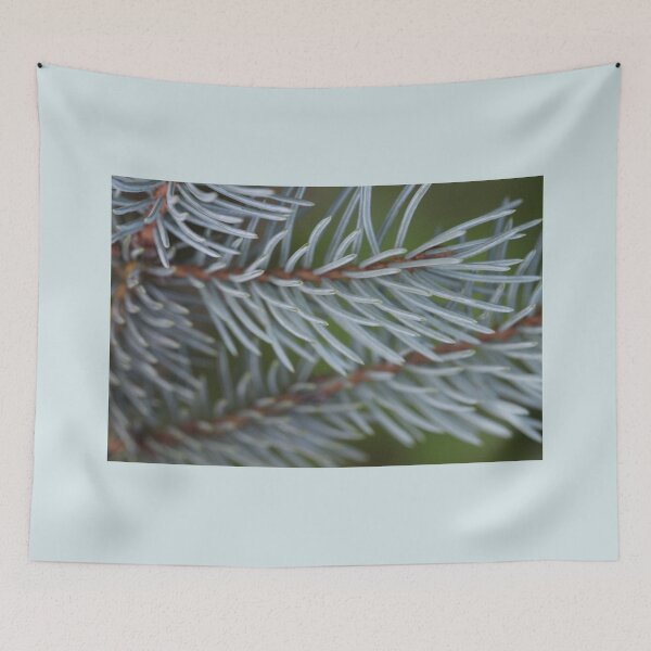 Item preview, Colorado Blue Spruce Tree New Growth Branch Evergreen Macro Photography designed and sold by JariHawk.