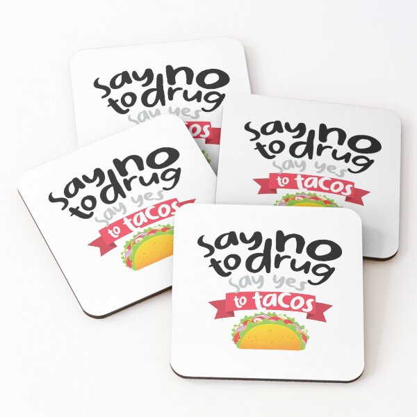 Item preview,  say no to drug say yes to tacos Red ribbon week designed and sold by StairheadStore.