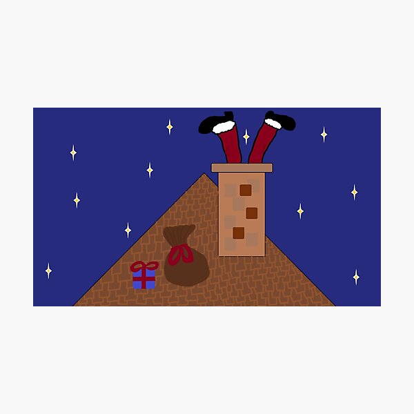 Item preview, When Santa got stuck up the chimney designed and sold by DiddyH.