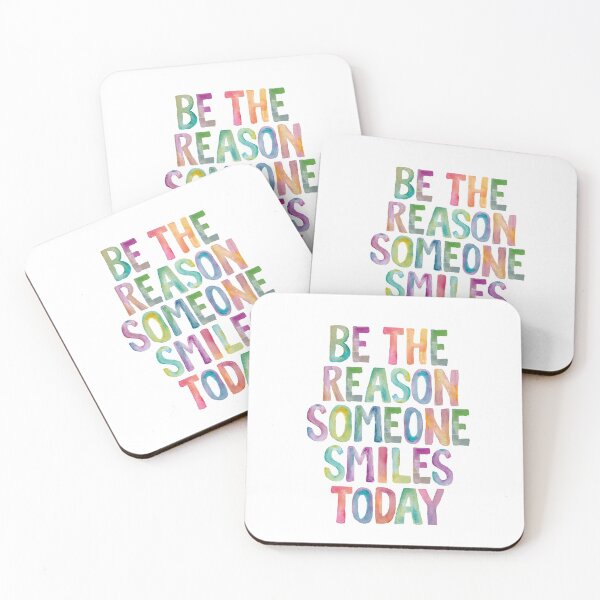 Item preview, Be The Reason Someone Smiles Today designed and sold by MotivatedType.