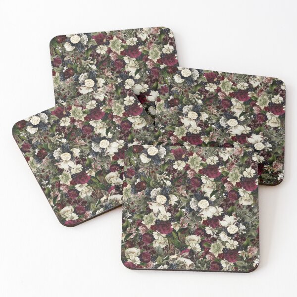 Item preview, Festive Vintage Floral designed and sold by meggydesigns.