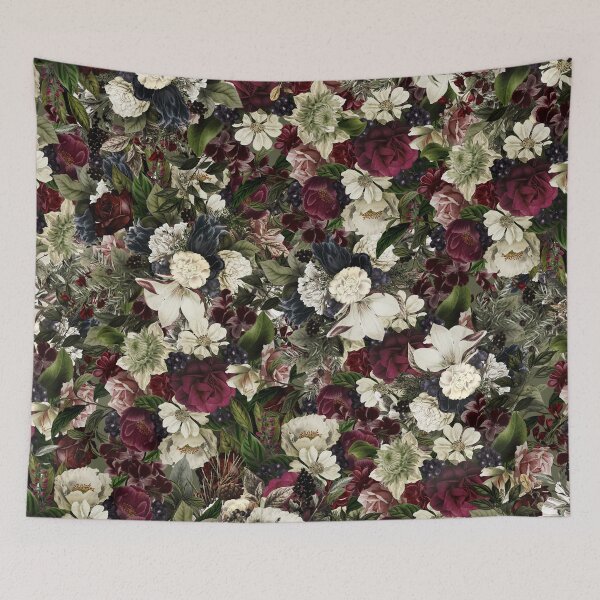 Item preview, Festive Vintage Floral designed and sold by meggydesigns.