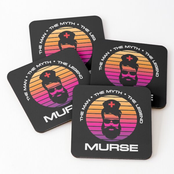 Item preview, Male Nurse Funny Murse, gift for men, man myth designed and sold by StairheadStore.