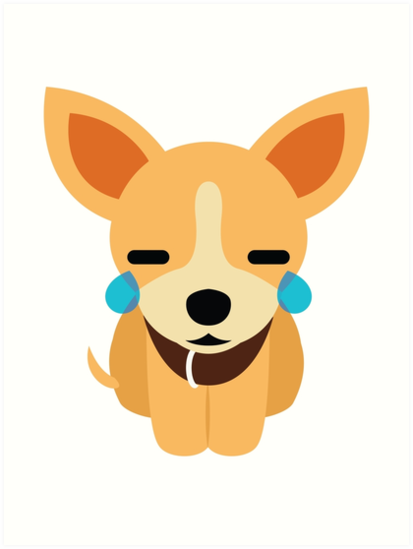 Image result for sad chihuahua face emoji