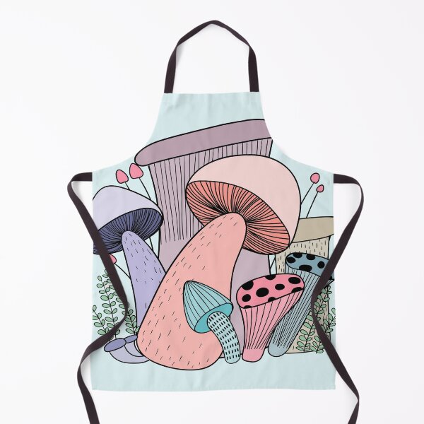 Item preview, Mashroom doodles designed and sold by VinCut.