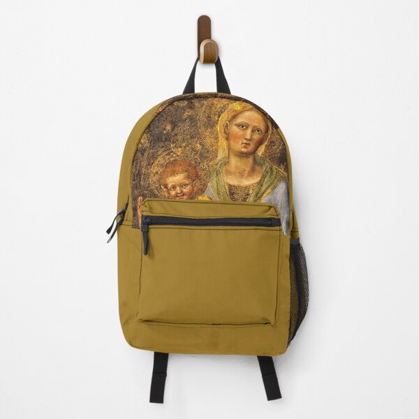 Item preview, Madonna and Child Medieval Painting Closeup Orvieto Cathedral Italy designed and sold by Anna Lemos.